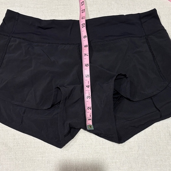 lululemon athletica Black Running Shorts size 6 - Picture 7 of 12